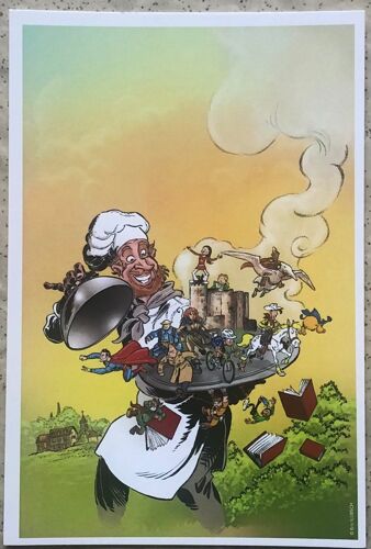 Carte Postale 21e Festival De La Bande Dessinée De La Fouillade 2018, Eric Hübsch