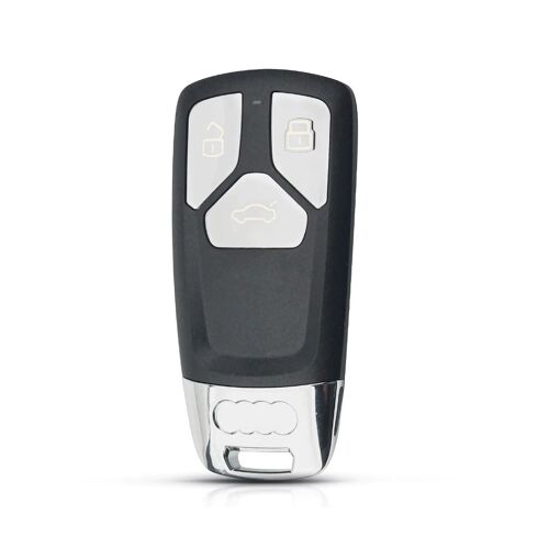Coque Cle Pour Audi Q2 Q3 Q5 Q7 Q8 A4 A5 A6 A7 A8 Tt - Cle Intelligente Plip Telecommande 3 [Phonillico]