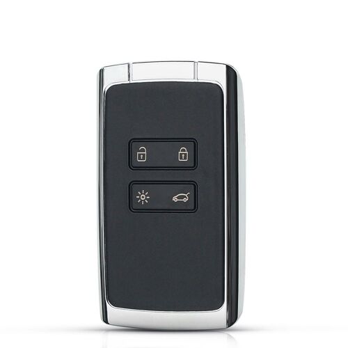 Carte Rechange Cle Pour Renault Kadjar Megane 4 Espace 5 Clio 5 Koleos 2 Captur 2 Talisman Duster 2 Smartkey - 4 Boutons [Phonillico]