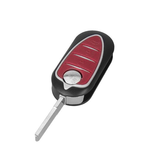 Coque Cle Pour Alfa Romeo Giulietta Mito - Plip Cle Telecommande 3 Boutons Avec Lame [Phonillico]