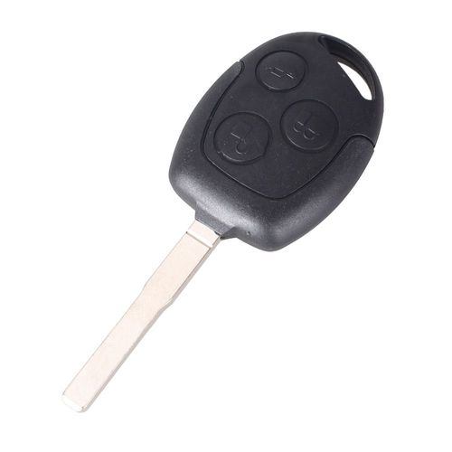 Coque Cle Pour Ford Fiesta Focus Mondeo Transit Ka Cmax Connect Galaxy - 3 Boutons - Plip Cle Telecommande Avec Lame [Phonillico]