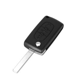 Coque Cle Pour Peugeot Expert 407 307 207 308 Citroen C3 Picasso C5 - Ce0523 - 3 Boutons Coffre - Sans Emplacement Pile [Phonillico]