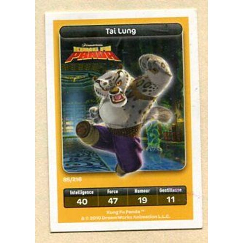 Carte Dreamworks - " Kung Fu Panda " : Tai Lung - 2010