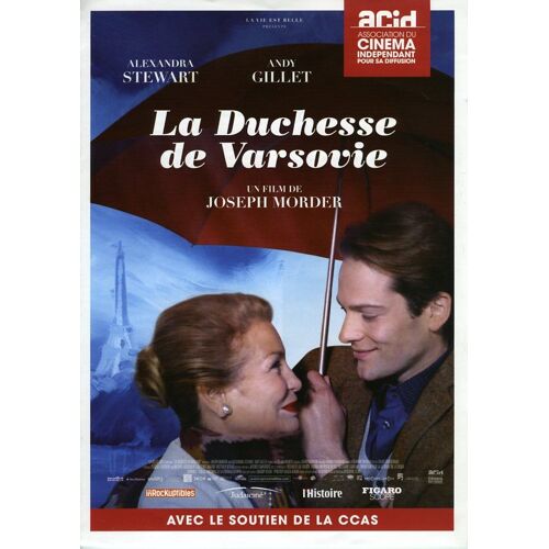 La Duchesse De Varsovie, Synopsis Dépliant, Joseph Morder, Alexandra Stewart, Andy Gillet, Rosette