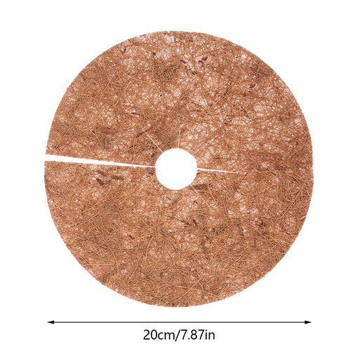 Protecteur De Couverture En Polymères De Paillis D'arbre En Fibre Amp Naturelle, Tampon De Disque De Pot De Fleur, Contrôle Des Mauvaises Herbes, Coussin D'humidité Chaude, 20 Cm, 30 Cm, 35 Cm, 40cm,