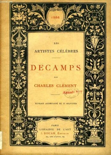 Decamps (Les Artistes Celebres)