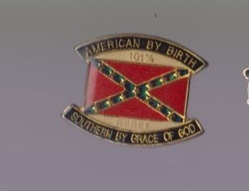 Pin's Drapeau Sudiste Américain Ref 1430