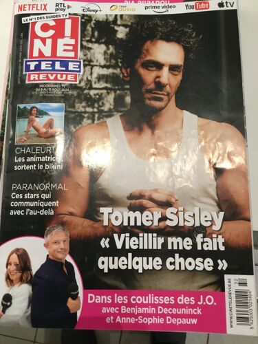 Cinetelerevue Belge 32 2024 Tomer Sisley Blake Lively Ncis Anne-Sophie Depauw Jean-Pierre Pernault Yseult Alex Vizorek Franck Dubosc Styliste Culinaire Malika Benjelloun Michael Weatherly
