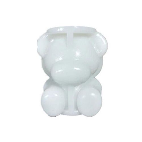 Moule À Glaçons En Forme D'ours En Silicone J9a5, Pour Gâteaux Au Chocolat, Crème, Fondant, Lait, Décor De Pâte, Glace Pour Café
