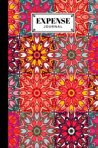 Expense Journal: Expenses Notebook Mandalas Cover, Small Money Tracker Journal - Daily Expenses Log Book | 120 Pages, Size 6" X 9" By Gerhild Sander