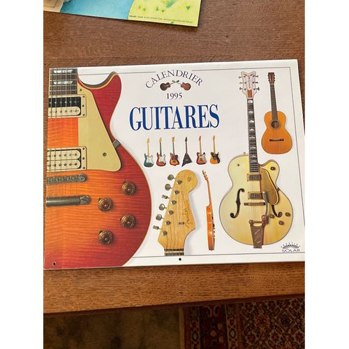 Calendrier Guitare, 1995 , Édition Solar Prestige