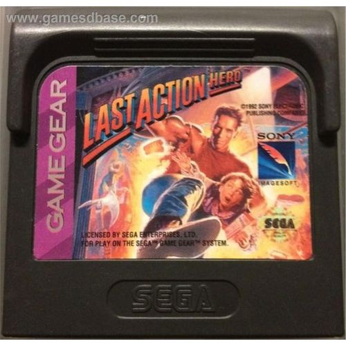 Last Action Hero Game Gear