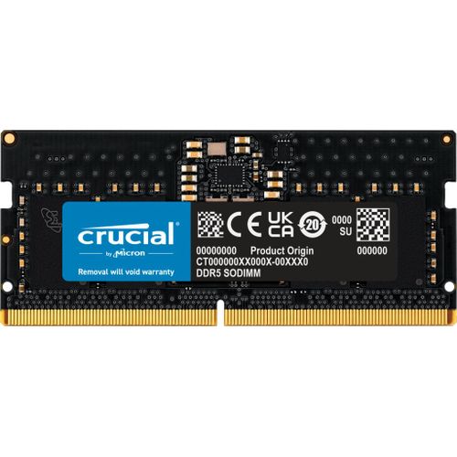 Crucial CT8G52C42S5 module de mémoire 8 Go 1 x 8 Go DDR5 ECC