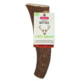 Zolux Bois De Cerf Entier Hard, Environ 18 Cm, Pour Chien + De 20 Kg.