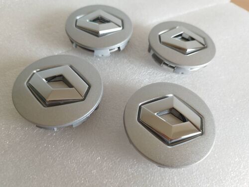 4× Centre De Roue Renault 57mm Cache Moyeu De  Renault Laguna 2 Clio 2 Mégane 2  Référence 40315