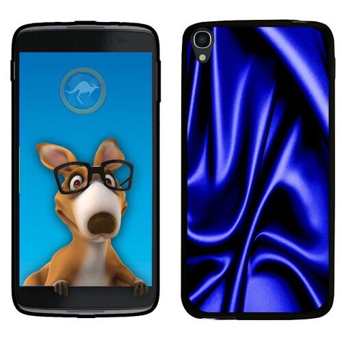 Coque Souple En Gel Pour Alcatel Idol 3 5,5 Avec Impression Motifs Soie Drapée
