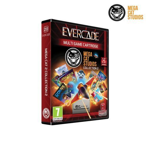Cartouche De Jeux Just For Games Evercade Mega Cat Studios Collection 2