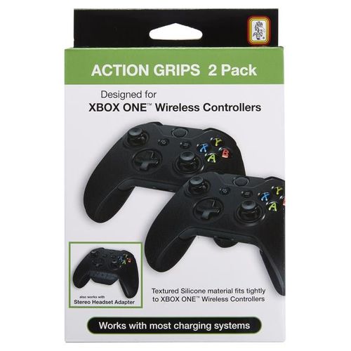 Pack De 2 Action Grip Xbox One Pour Manettes Xbox One Noir