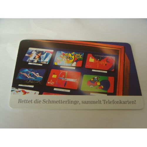 Carte Téléphone - Allemagne - Rettet Die Schmetterlinge -12 Dm