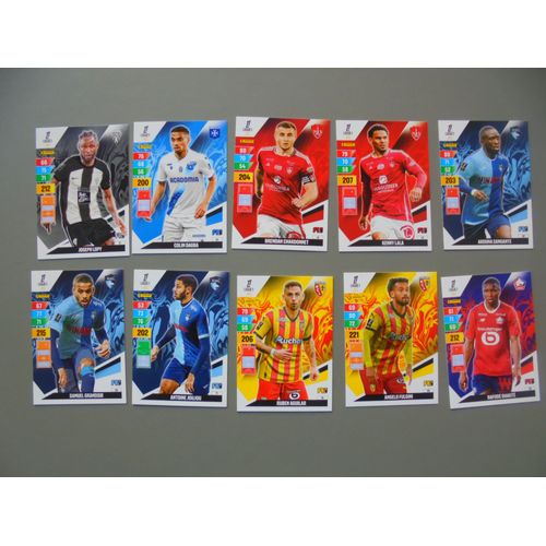 Lot De 39 Cards Panini Adrenalyn Xl 2024-25