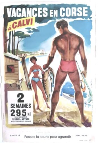 Affiche Calvi Corse Club Olympique