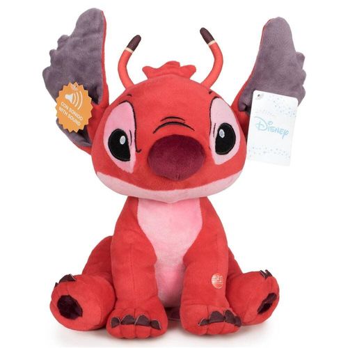 Peluche Leroy 30 Cm Avec Sons - Disney - Lilo Et Stitch