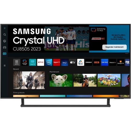TV LED Samsung 43CU8505 Crystal UHD 4K 43" 2023