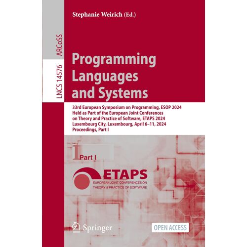 Programming Languages And Systems