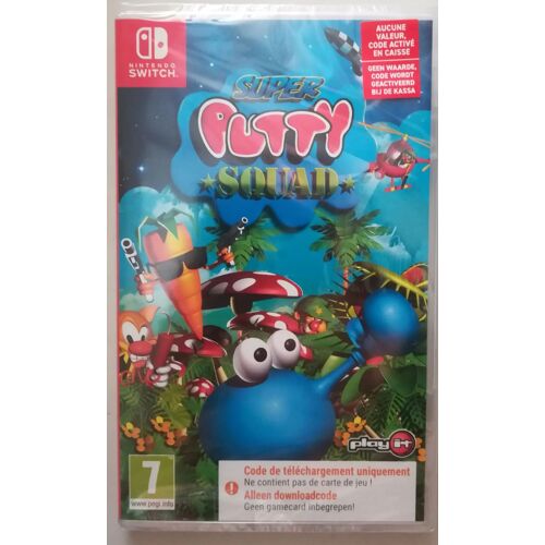 Super Putty Squad - Nintendo Switch  - Code De Téléchargement Uniquement Pas De Carte De Jeu