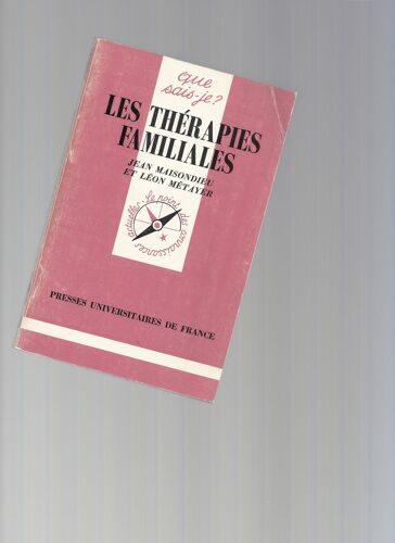 Les Thérapies Familiales