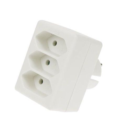 Fiche Multiple, 3 Prises Euro