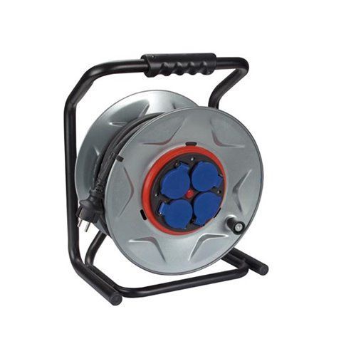 Enrouleur Neoprene Avec Systeme "Anti-Twist" - 25 M - 3G2.5 - 4 Prises