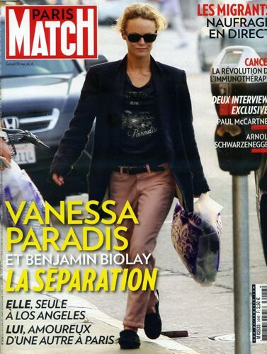 Paris Match 3446 : Vanessa Paradis Et Benjamin Biolay