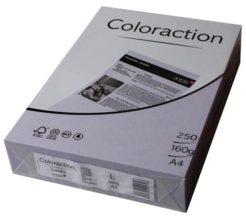 Coloraction 838a 160s 20 Antalis Papier Couleur A4 160 G/M² Lavande/20 (Import Allemagne)