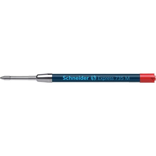 Schneider Express 735 Lot De 10 Recharges Iso12757-2 G2 M Rouge