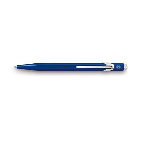 Caran D'ache 849 Stylo À Bille Bleu Métallisé Saphir