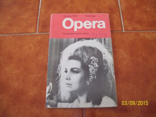 Opera The Bolshoi Comes West