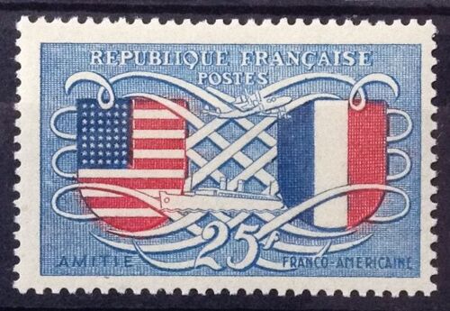 Amitié Franco-Américaine 25f (Impeccable N° 840) Neuf** Luxe (= Sans Trace De Charnière) - France Année 1949 - Brn83 - N24235