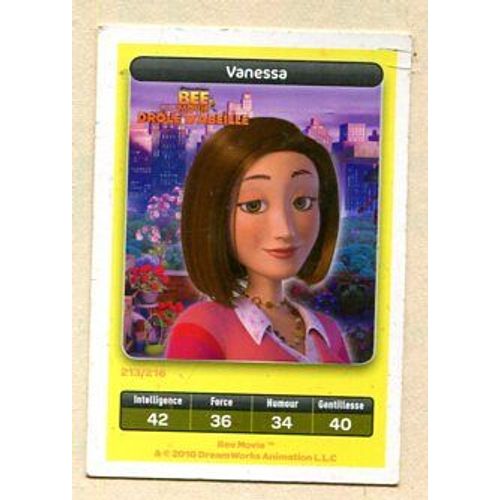 Carte Dreamworks - " Bee Movie - Drôle D' Abeille " : Vanessa - 2010