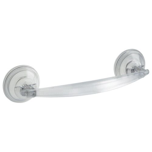 InterDesign 52620EU Porte-serviette à ventouses verrouillables, Transparent