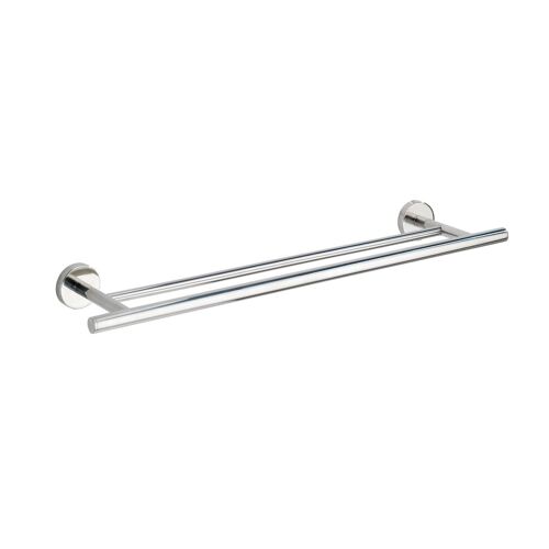 Wenko 20215100 Porte Serviette Duo Bosio Inox Brillant