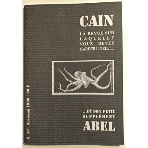 Cain, La Revue Sur Laquelle Vous Devez Garder L'oeil !