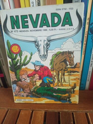 Livre Poche Bd Nevada Numéro 472