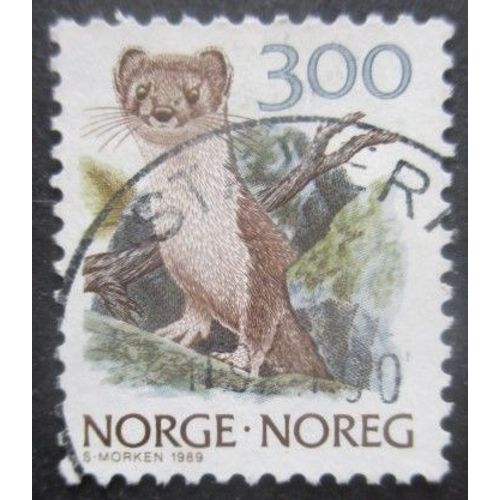 Norvege N°969 Hermine Oblitéré