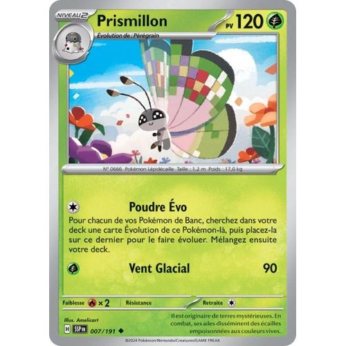 Carte Pokémon - Prismillon - 007/191 - Ev8 Etincelles Déferlantes