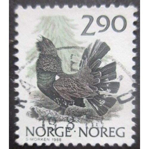 Norvege N°942 Oiseau Oblitéré