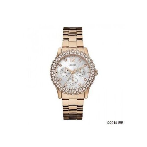 Guess W0335l3 - Montre Femme Doré Rose