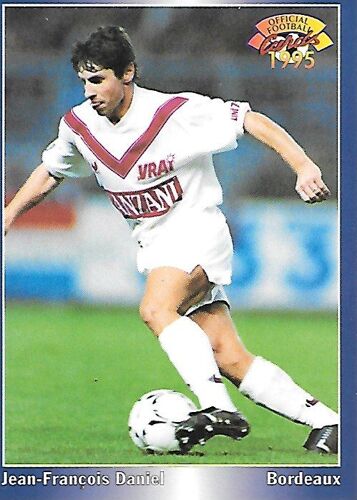 Carte Panini N°37 - Jean-François Daniel - Official Football Cards 1995