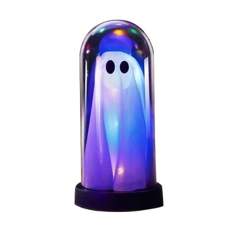 Fantôme Halloween Lumineux – Décoration Effrayante Intérieur & Extérieur 9,5x19 cm