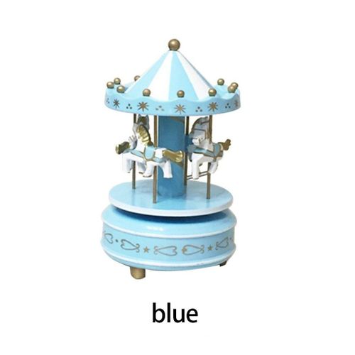Boîte À Musique En Bois Manège Pour Enfants, Nouvelle Collection, Jouet, Jeu Pour Bébé, Décor De Maison, Carrousel, Cheval, Boîte À Musique, Cadeau De Noël, De Mariage, D'anniversaire